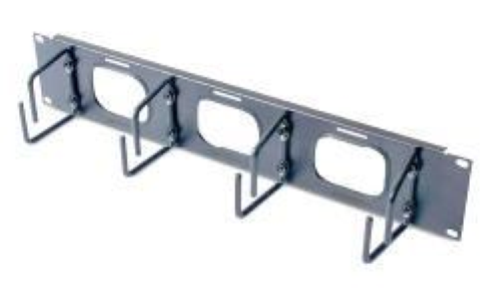 APC - Cable organizer - nero - 2U - per NetShelter EP; NetShelter ES; NetShelter SX; Netshelter VS; Netshelter VX; NetShelter WX